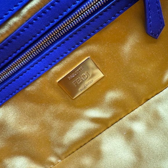 Fendi Baguette Purple sequined bag - Picture 3 of 8